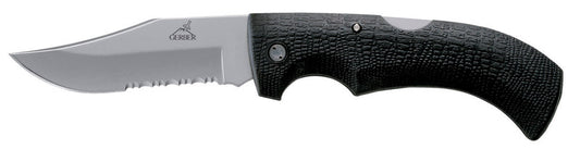 Gerber  Gator  Black  High Carbon Stainless Steel  8.58 in. Knife