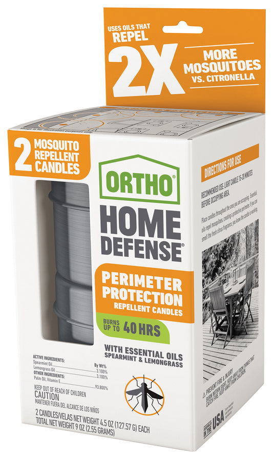Ortho 4381012 4.5 Oz Ortho� Home Defense� Perimeter Protection Repellent Candles 2 Count