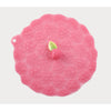 Charles Viancin 11 in. W Pink Silicone Raspberry Lid