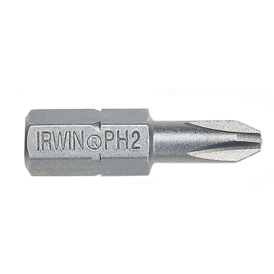Irwin Phillips #2 Point X 1 in. L Drywall Insert Bit S2 Tool Steel 25 pc