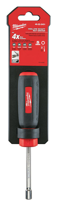 Milwaukee  5.5 mm Metric  Hollow Shaft Nut Driver  7 in. L 1 pc.