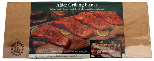 Natures Cuisine NC005-4 14" X 5.5" Alder Grilling Plank 4 Count