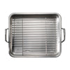 15 in Prima Stainless Steel Roasting Pan - Includes Basting Grill