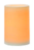 Inglow White Outdoor Pillar Candle 6 in. H x 4 in. Dia. (Pack of 4)