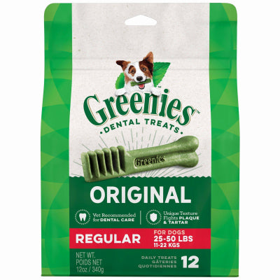 Greenies  Mint  Dental Stick  For Dog 12 oz. 6.6 in. 1 pk