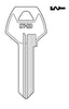 Hy-Ko Automotive Key Blank Single sided For Corbin (Pack of 10)