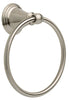 Delta Windemere Brushed Nickel Silver Towel Ring Die Cast Zinc