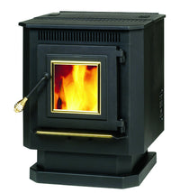 Summers Heat EPA Certified 1500 sq ft Classic Wood Pellet Stove 40 lb. cap. Hopper