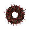 Teters Brown Pinecone and Berry Wreath 20 in. Dia. (Pack of 4)