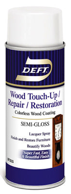 Deft Wood Touch-Up / Repair / Restoration Semi-Gloss Clear Water-Based Acrylic Finish and Sealer (Pack of 6)