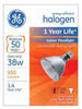 GE 38 watts PAR30 Floodlight Halogen Bulb 550 lumens White 1 pk (Pack of 6)