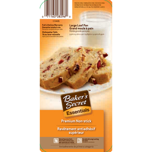Bakers Secret 1114435 Baker's Secret® Loaf Pans                                                                                                       