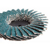 Forney  Industries Quick Change  2 in. Dia. Zirconia Aluminum Oxide  Flap Disc  36 Grit 30000 rpm 1 pk