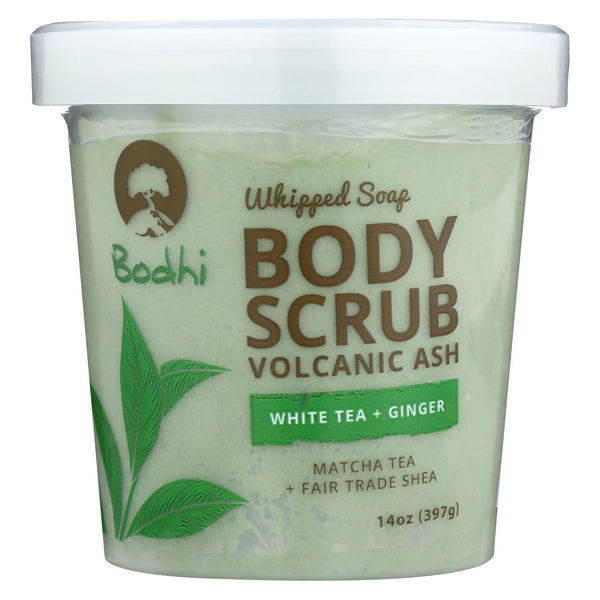 Bodhi - Exfoliante corporal - Té blanco y jengibre - Caja de 1 - 14 oz.