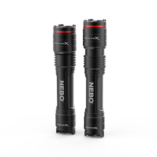 Nebo Redline X 1800 lm. Black LED Rechargeable Flashlight 6.25 L x 1.25 Dia. in. (Pack of 12)