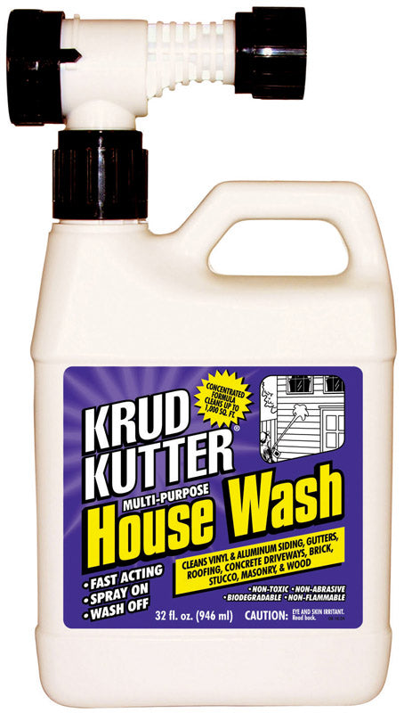 Krud Kutter House Wash 32 Oz. Liquid (Pack of 4)