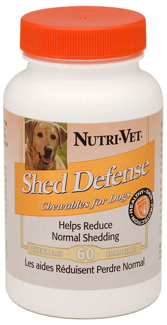 Nutri Vet Nutritionals 03806 Shed Defense Chewable 60 Count