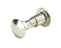 GREAT NECK Nickel Plated Silver Replacement Saw Screw Set (Pack of 10)