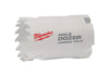 Milwaukee  Hole Dozer  1-3/8 in. Dia. x 2-1/8 in. L Carbide Tipped  Hole Saw  1/4 in. 1 pc.