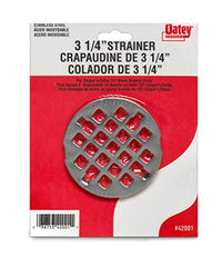 3 1/4" STNLS STRAINER 42001 SS