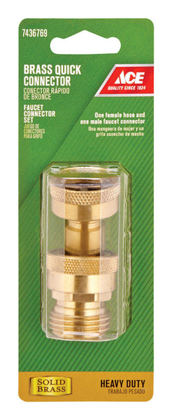Grifo de conexión rápida de 3/4"