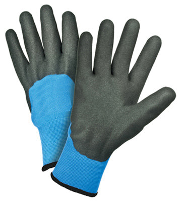 Thermal Sandy Nitrile Knuckle Dipped Gloves, M