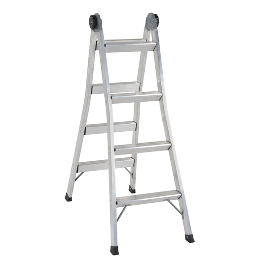 Cosco 12 ft. H x 20.28 in. W Aluminum 2-in-1 Step Ladder and Extension Ladder Type 1A 300 lb.