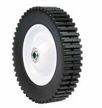 8-Inch Steel Ball-Bearing Cog Offset Replacement Lawn Mower Wheel