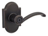 Kwikset Signature Series Austin Venetian Bronze Bed and Bath Lever Right or Left Handed