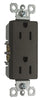 Legrand Radiant 15 amps 125 V Dark Bronze Outlet 5-15 R 1 pk