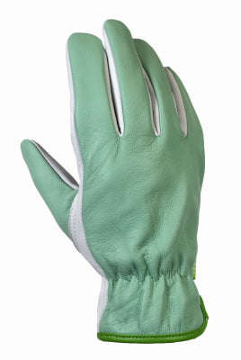 Guantes de cuero, piel de cabra, talla grande para mujer