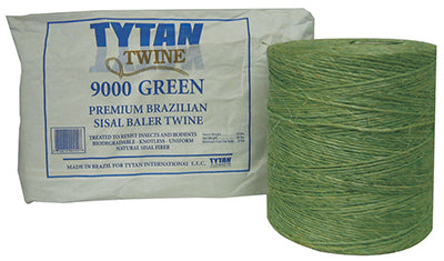 Baler Twine, Green Sisal, Two 3,600-Ft. Spools