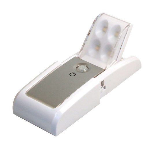 Rite Lite  Motion-Sensing  Battery Powered  LED  White  Security Light