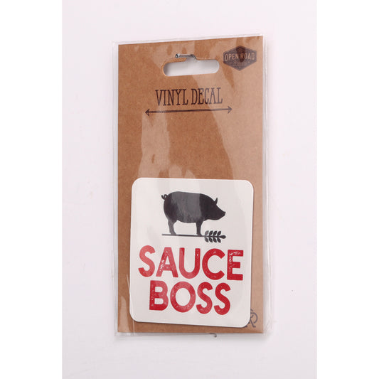 Open Road Brands Sauce Boss Decal Vinyl (Pack of 4)
