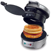 Hamilton Beach  6.3 in. W Metal  Nonstick Surface Breakfast Sandwich Maker