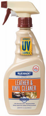 Blue Magic Leather/Vinyl Cleaner Liquid Spray 16 oz. for Leather Surface