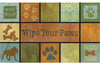 Apache Mills 1.5 ft. L X 2.5 ft. W Multicolored Masterpiece Woof AstroTurf Door Mat