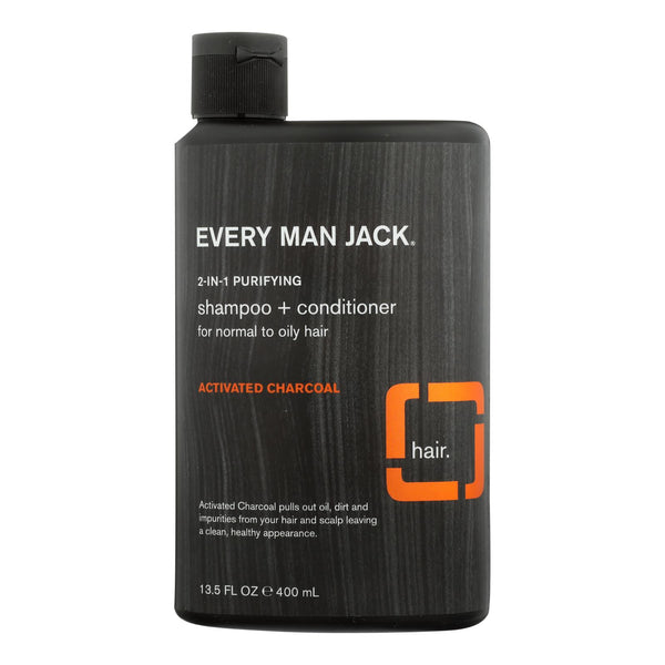Every Man Jack - Purificador 2 en 1 con carbón activado - 1 unidad - 13,5 oz