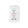 Monster Just Power It Up 0 ft. L 2 outlets Surge Protector White 1200 J