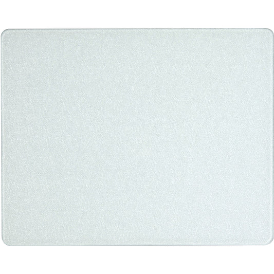 Vance Surface Saver 12 in. L x 5 in. W White Glass Cutting Board