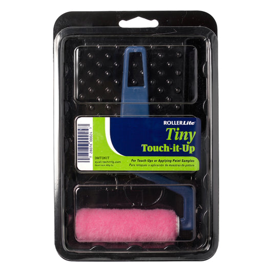 RollerLite Tiny Touch-It-Up 3 in. W Mini Paint Roller Kit