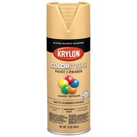 COLORmaxx Spray Paint, Summer Wheat, Matte, 12-oz.