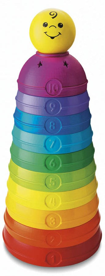 Fisher Price K7166 Stack & Roll Cups Toy                                                                                                              