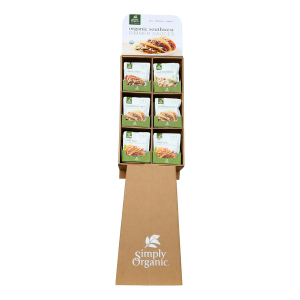 Simply Organic - Dsp Og2 Simmer Sauces - CS of 36-8 OZ (Pack of 36)