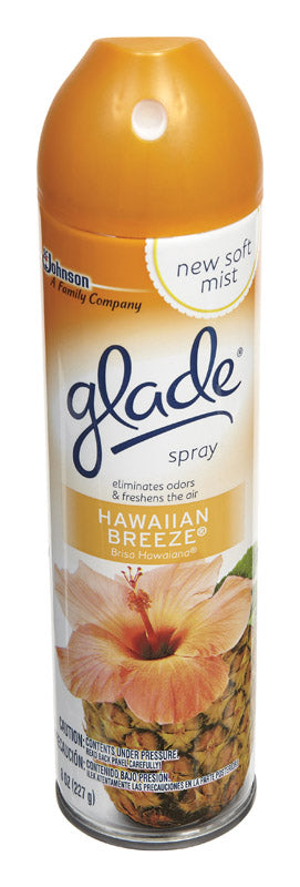 Glade Hawaiian Breeze Scent Air Freshener 8 oz Aerosol