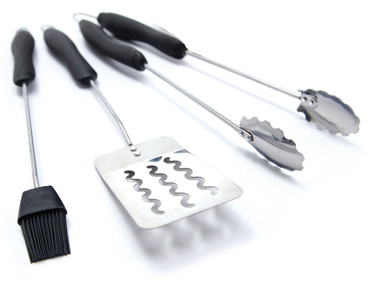 GrillPro 42120 Stainless Steel Grill Tool Set 3 Piece Set
