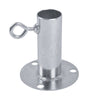AHC 1-1/2 in. Round X 1-1/2 in. D Galvanized Steel Foot Pad