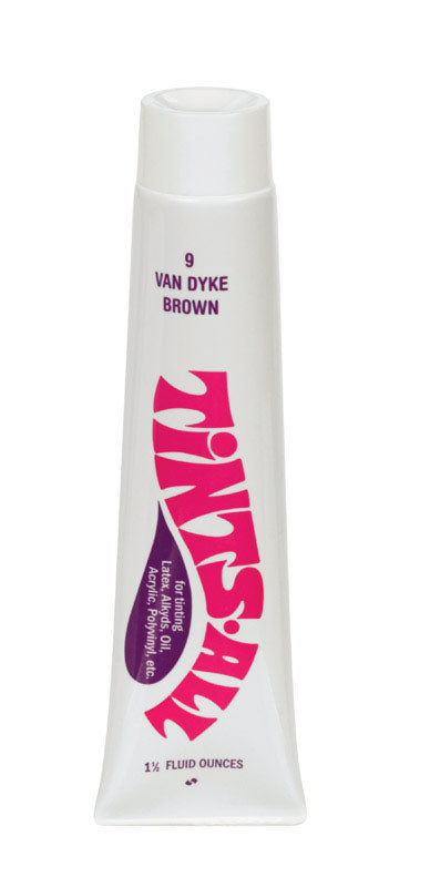 Tints-All Van Dyke Brown Paint Colorant 1.5 oz. (Pack of 6)