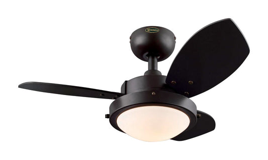 Westinghouse Wengue 30 in.   Espresso Brown LED Indoor Ceiling Fan