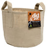 Hydrofarm Dirt Pot Tan BPA Free 20 gal. Capacity Fabric Planter 16 H x 20 W in.